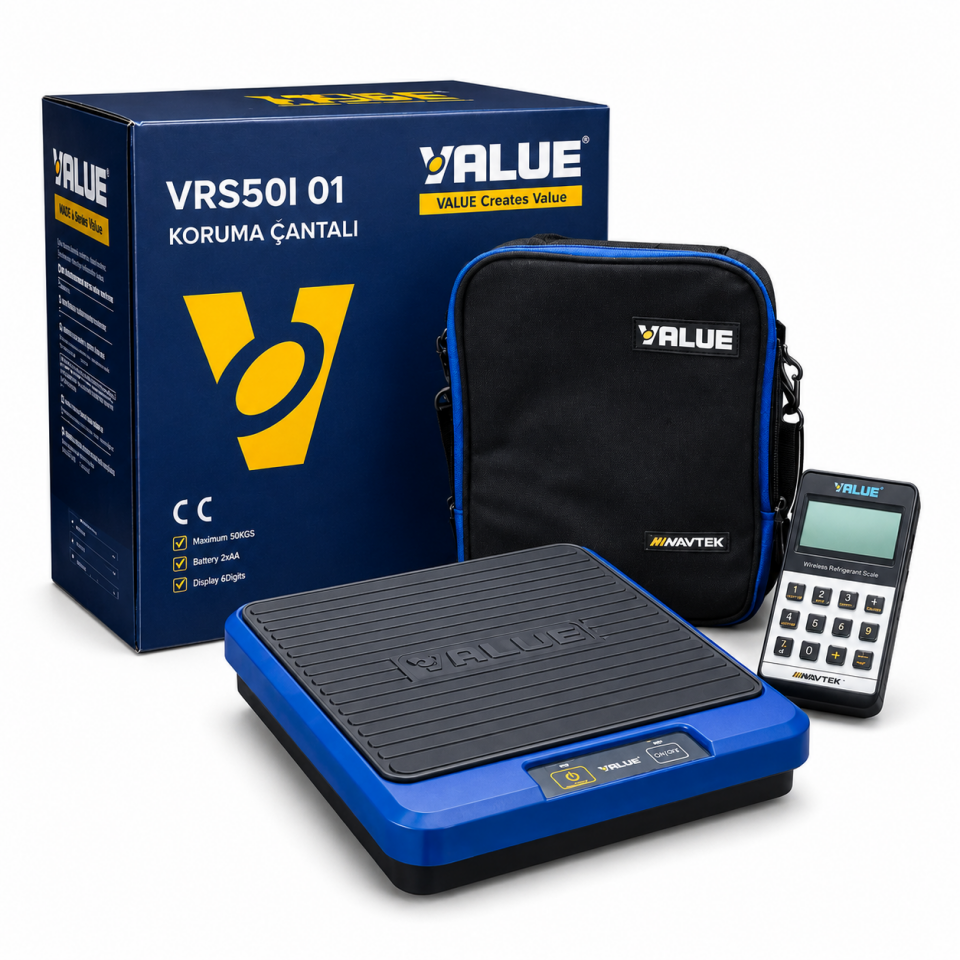 Value VRS-50i-01 Dijital Gaz Terazisi-Kablosuz