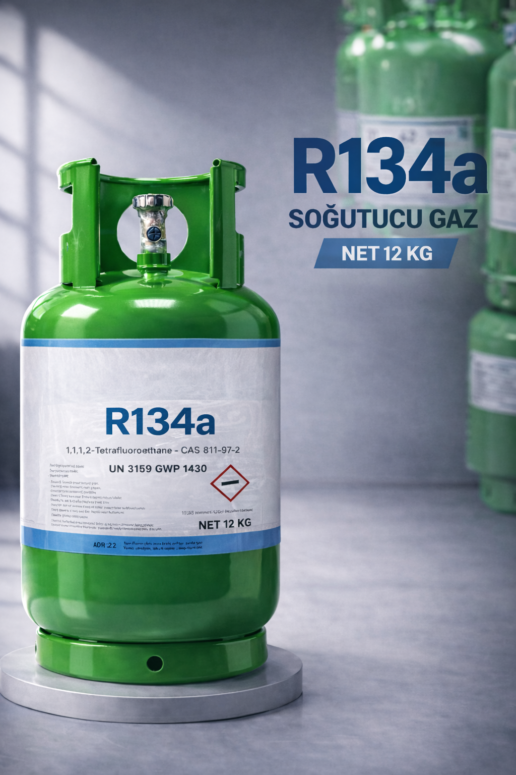 R134a Soğutucu Gaz 12 Kg