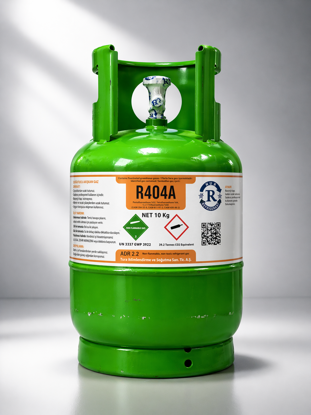 R404A 10 Kg Soğutucu Gaz