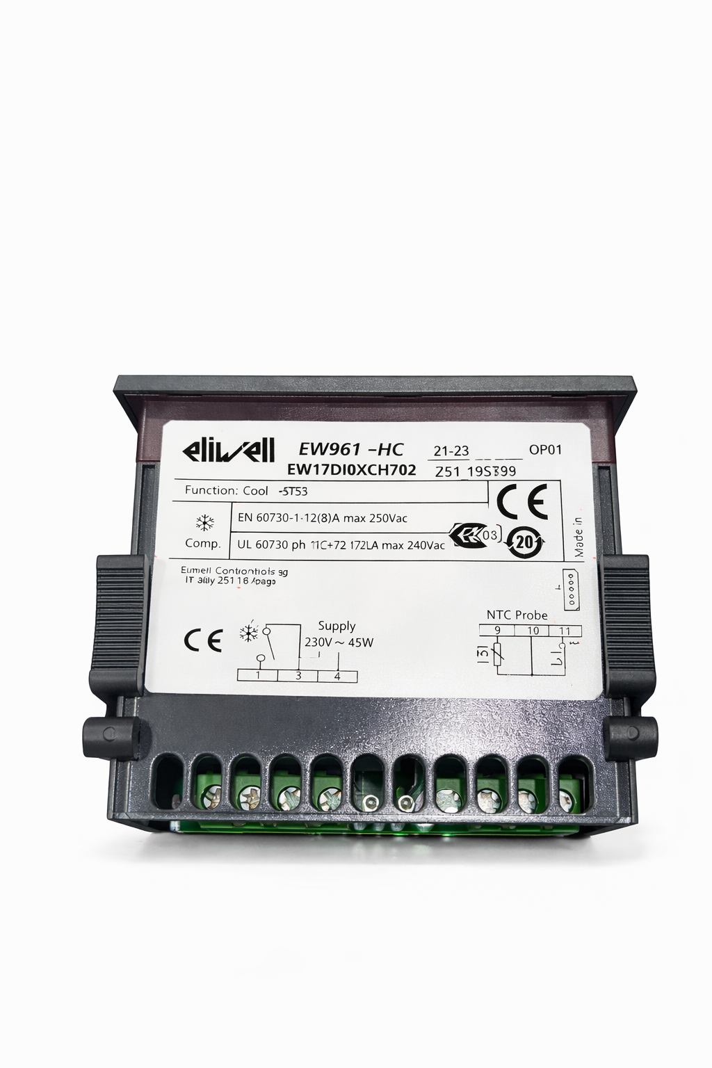 Eliwell EW 961 Dijital Termostat Tek Prob