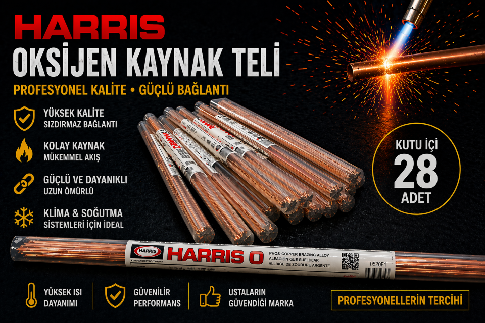 Harris O Kaynak Teli 440g 28 adet