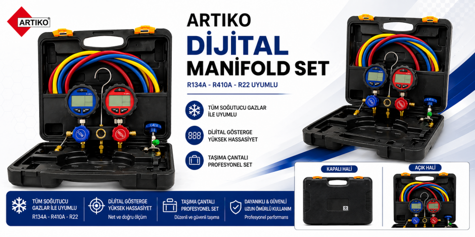 ARTIKO DİJİTAL MANİFOLD SET