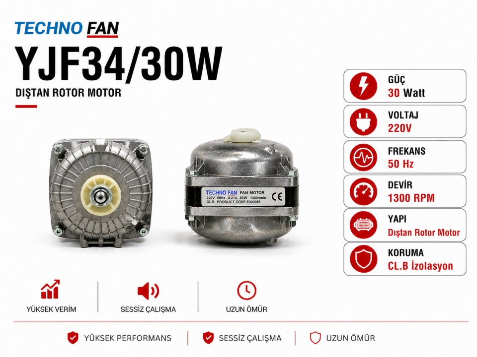 TECHNO FAN YJF34/30W