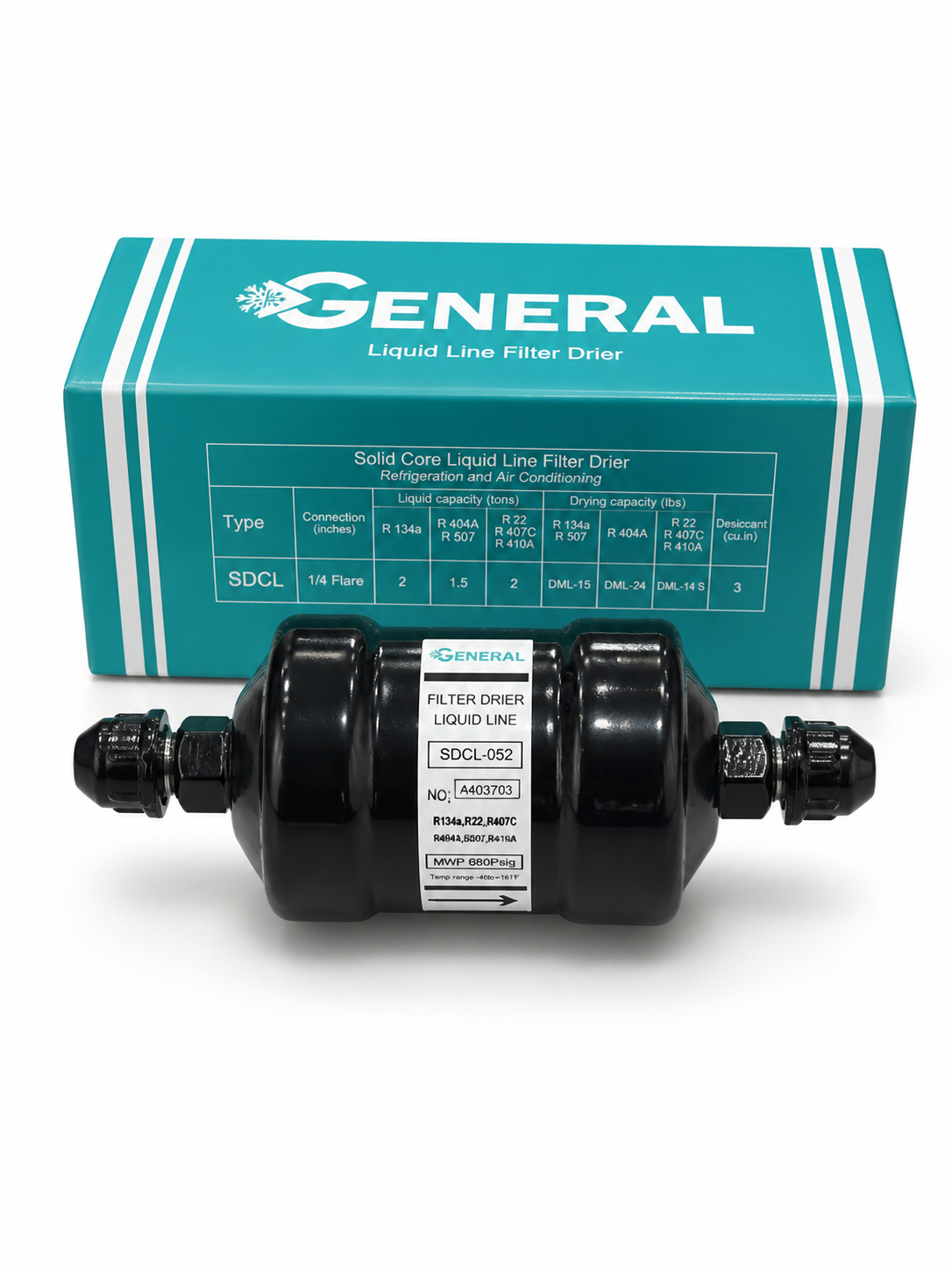 General SDCL-052 1/4 Kaynaklı Drayer Filtre
