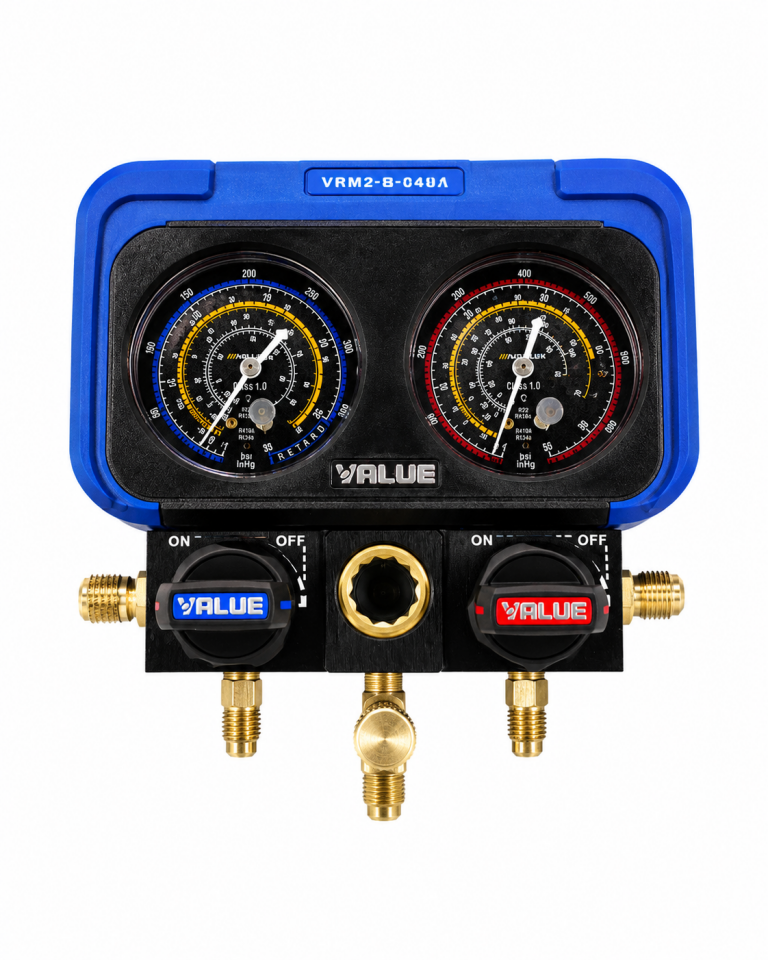 2,5 İnç Değer Manifold Göstergesi VRM2-B-04012.5 Inch Value Manifold Gauge VRM2-B-0401