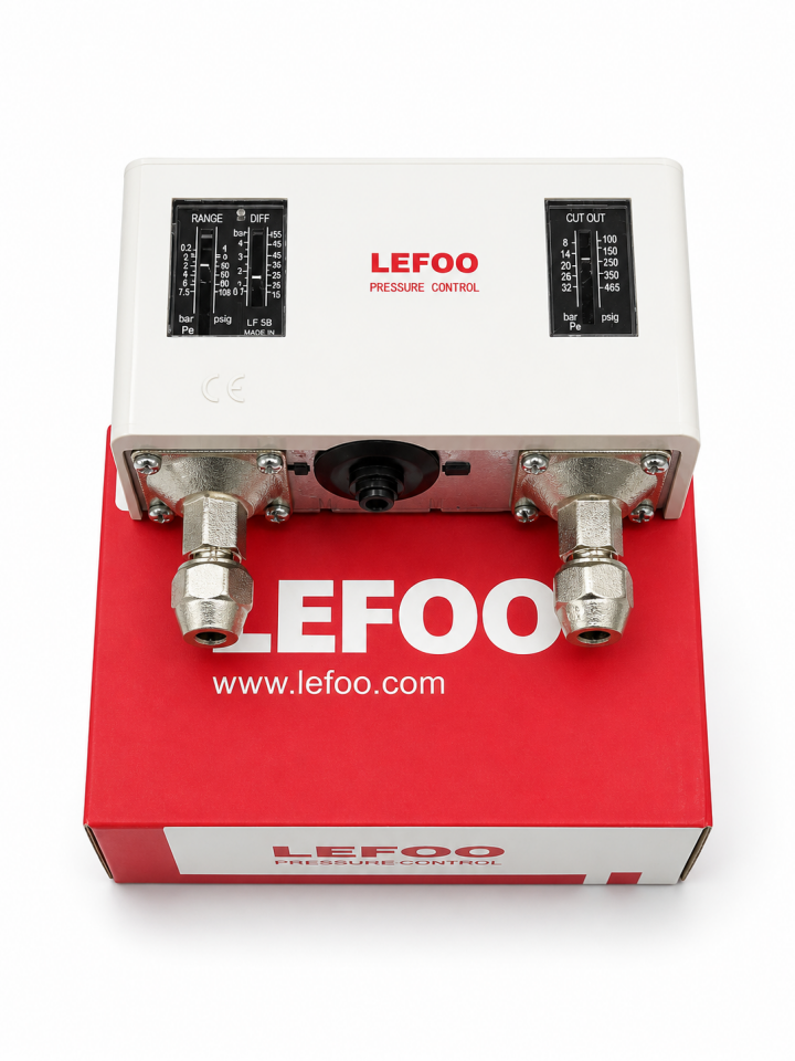 LEFOO LF5832 Çift Basınç Kontrol Presostatı