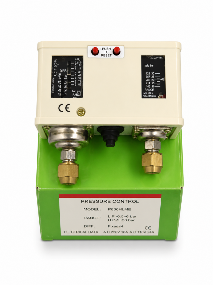 Pressure Control P830HLME Çift Basınç Presostatı