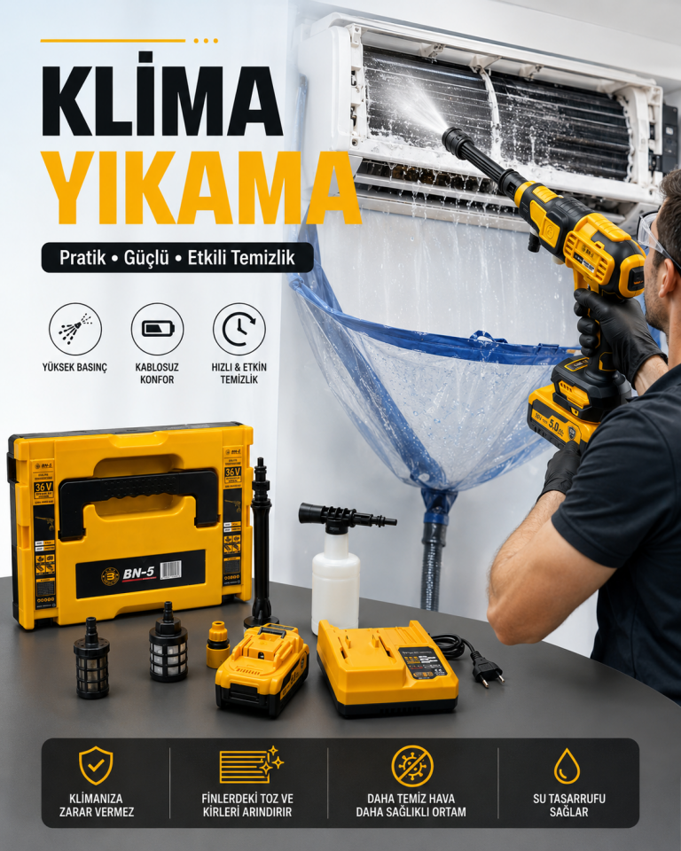 Klima Yıkama Makinesi