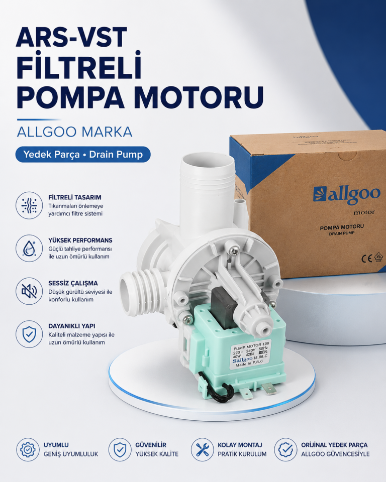 ARS-VST Filtreli Pompa Motoru – Allgoo Marka