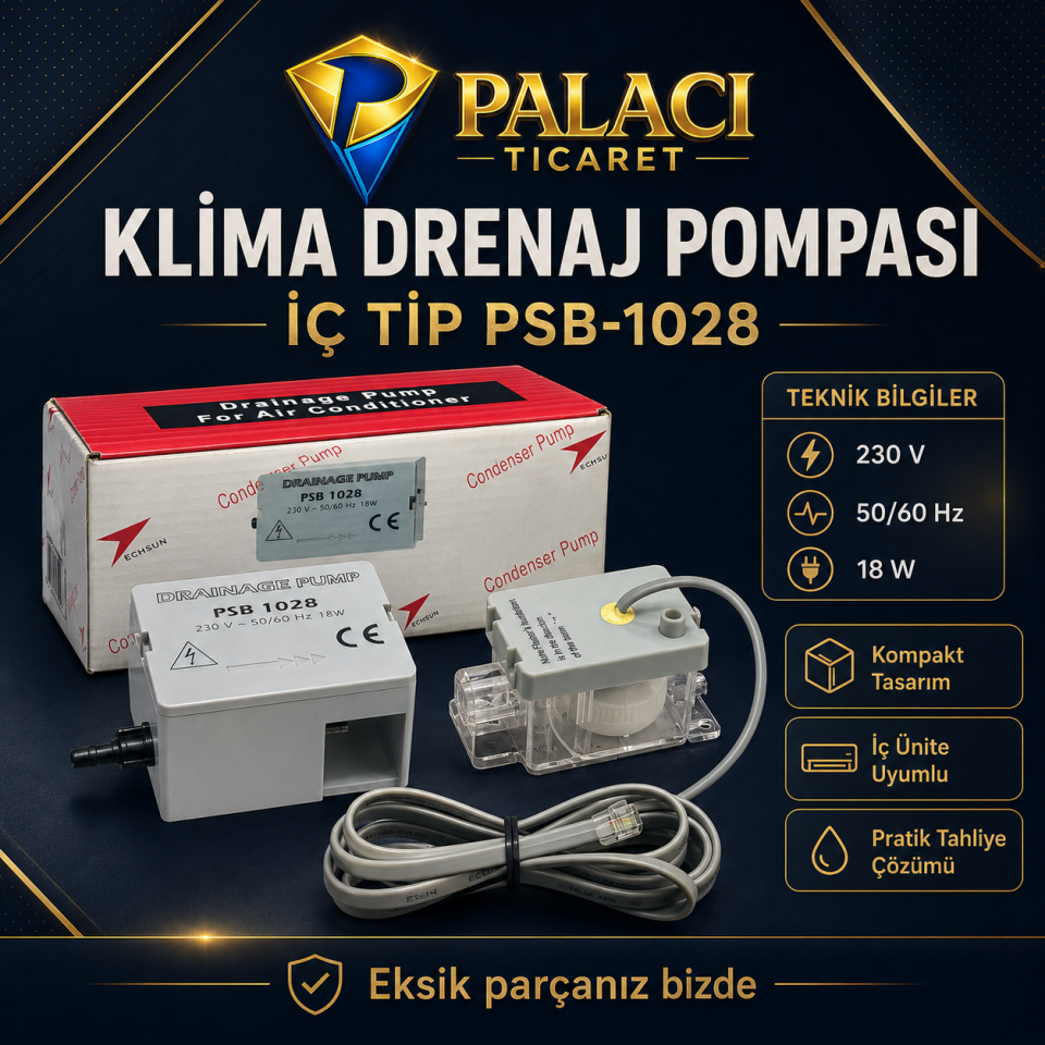 Klima Drenaj Pompası İç Tip PSB-1028