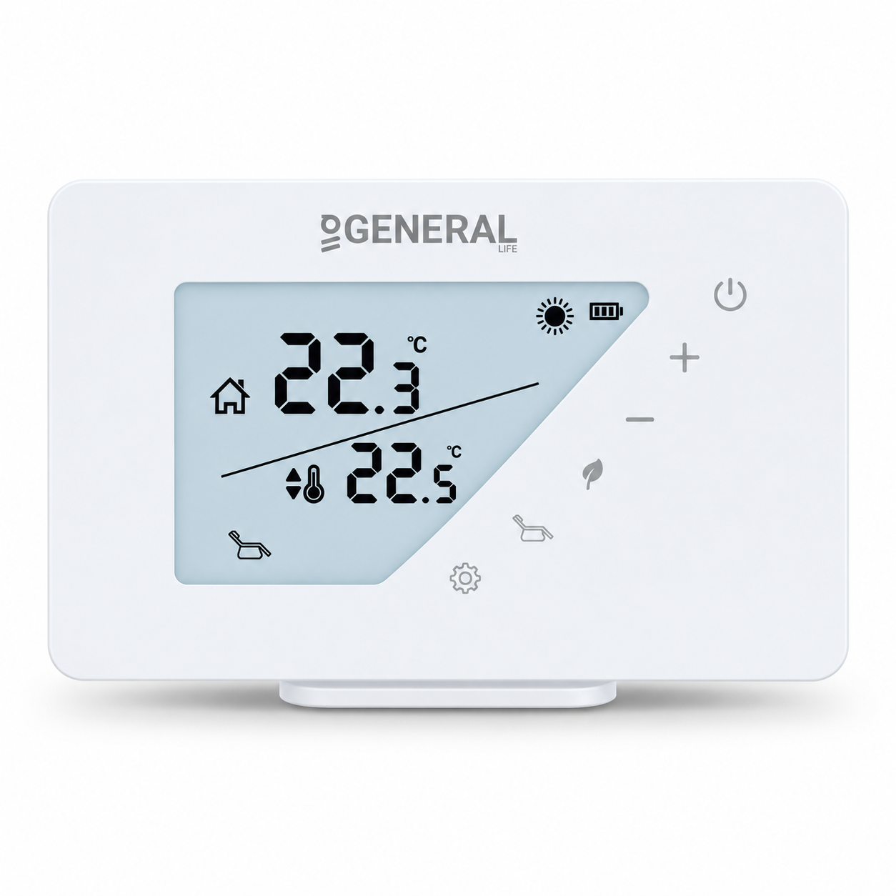 GENERAL Life THERMA HT390S SMART Akıllı Kablosuz Oda Termostatı – Wi-Fi Mobil Uygulama Kontrollü